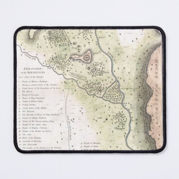 Item preview, Ancient Hellas Map of Sparta  designed and sold by ClassicalGreece.