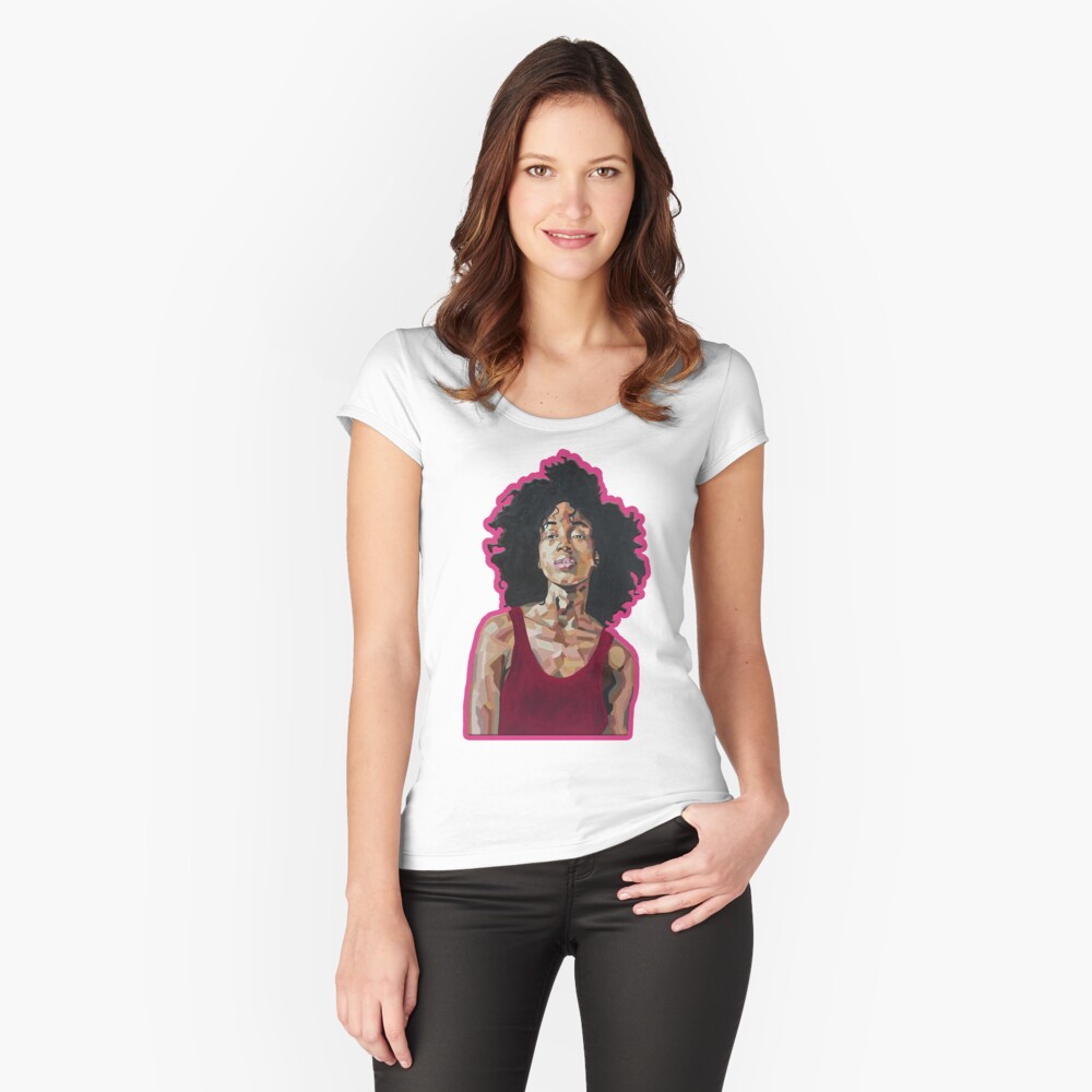 Item preview, Fitted Scoop T-Shirt designed and sold by mikelahl.