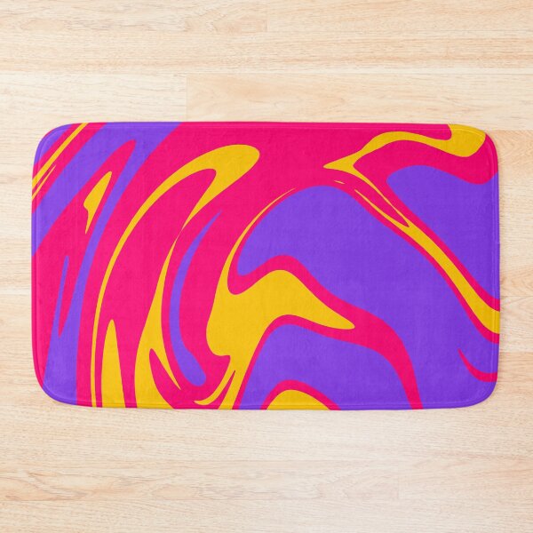 Item preview, Amazing Flashy Red, Orange and Purple Waves Liquid Marble  designed and sold by NECHSTORE.