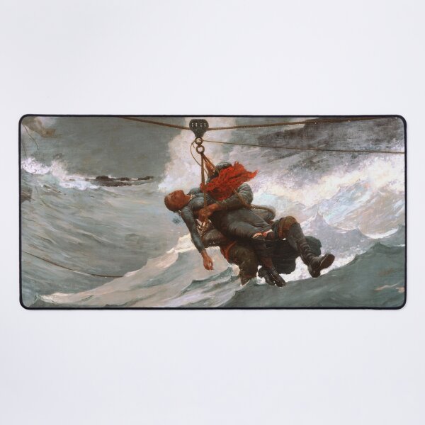 Item preview, Winslow Homer - The Life Line designed and sold by ArtExpression.