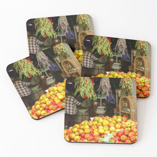 Item preview, Apples at the Market designed and sold by Cat Calhoun.