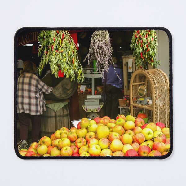 Item preview, Apples at the Market designed and sold by Cat Calhoun.