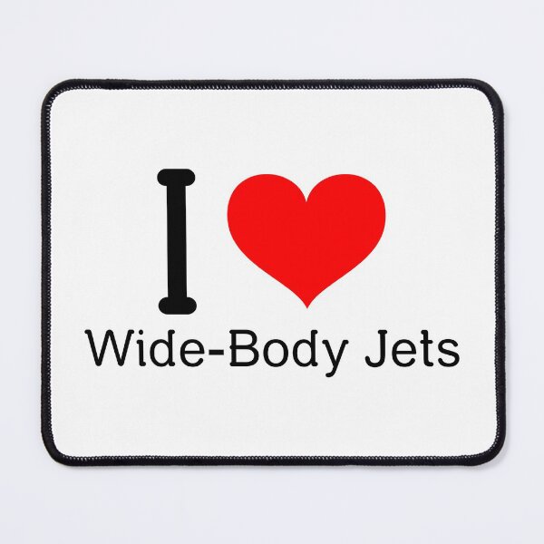 Item preview, I Heart Wide-Body Jets designed and sold by AviationDesign.