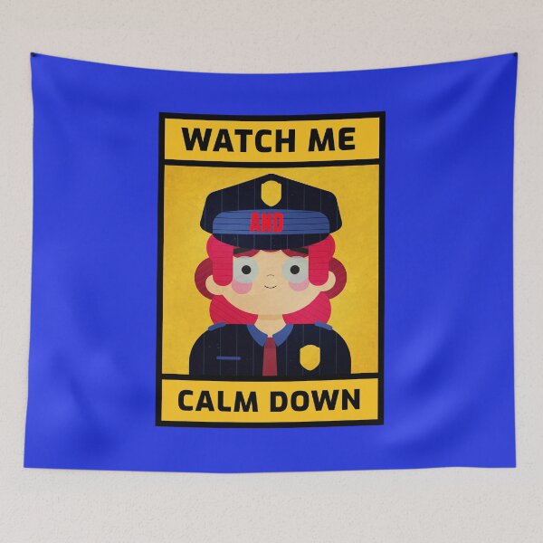 Item preview, WATCH ME AND CALM DOWN designed and sold by GILLES VAZIRI.
