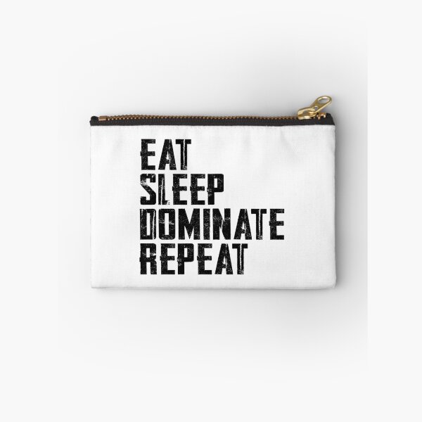 Item preview, Eat Sleep Dominate Repeat Motivational Quote designed and sold by vishvarajsinh.