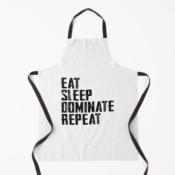 Item preview, Eat Sleep Dominate Repeat Motivational Quote designed and sold by vishvarajsinh.