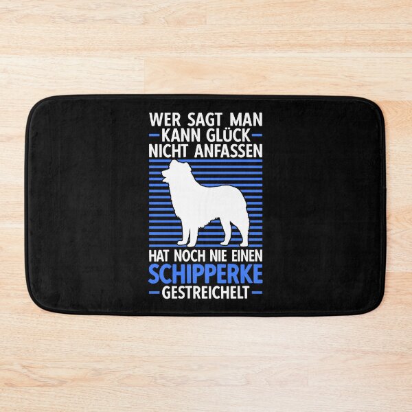 Item preview, Schipperke petting Belgian Shepherd dog saying designed and sold by madgrfx.