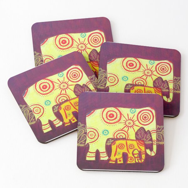 Item preview, Mama child elephant kindness designed and sold by adribelleDesign.