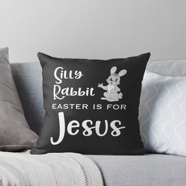 Item preview, Christian Design - Silly Rabbit, Easter is for Jesus designed and sold by simplydesignart.