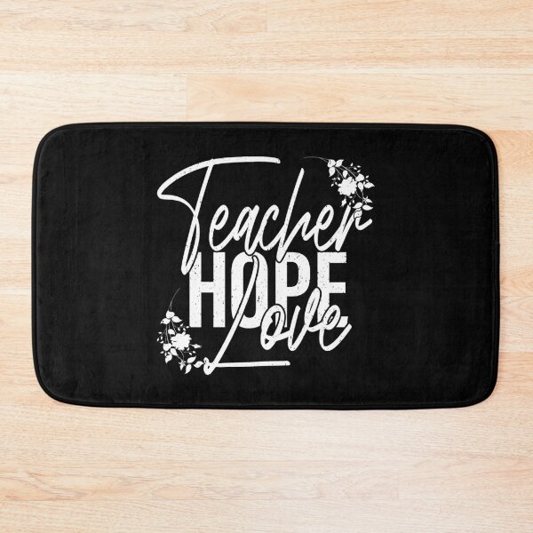 Item preview, Teacher ,Hope, Love | Teacher Present designed and sold by YAHIA-14.