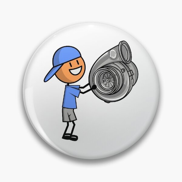 Item preview, Guy with turbo charger designed and sold by shakotan.