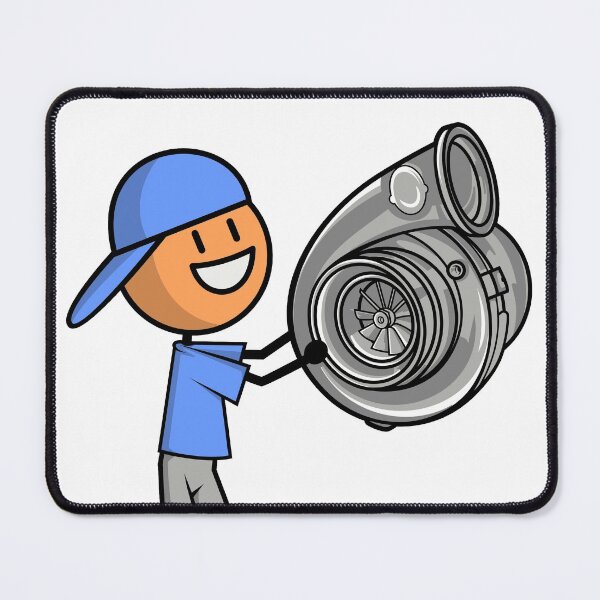 Item preview, Guy with turbo charger designed and sold by shakotan.