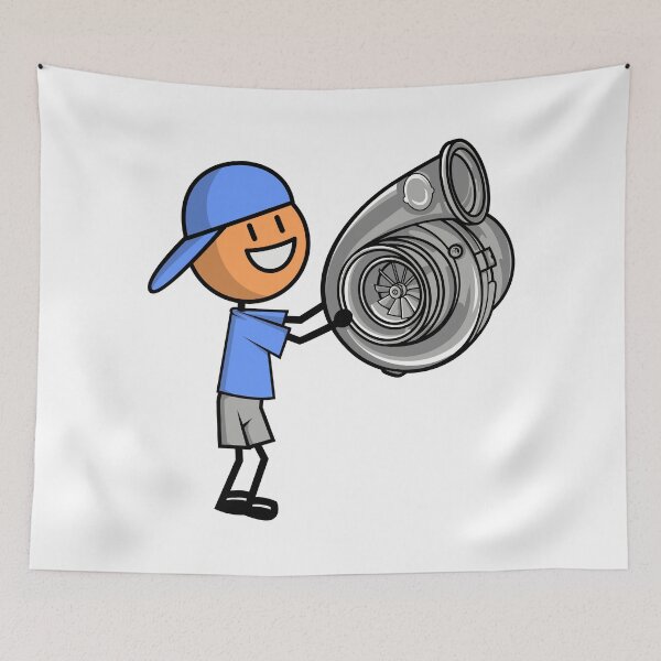 Item preview, Guy with turbo charger designed and sold by shakotan.