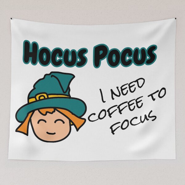 Item preview, Hocus Pocus I need coffee to focus designed and sold by Nesro34.