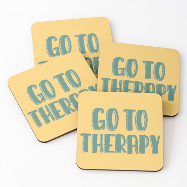 Item preview, Go To Therapy in Green designed and sold by GrellenDraws.