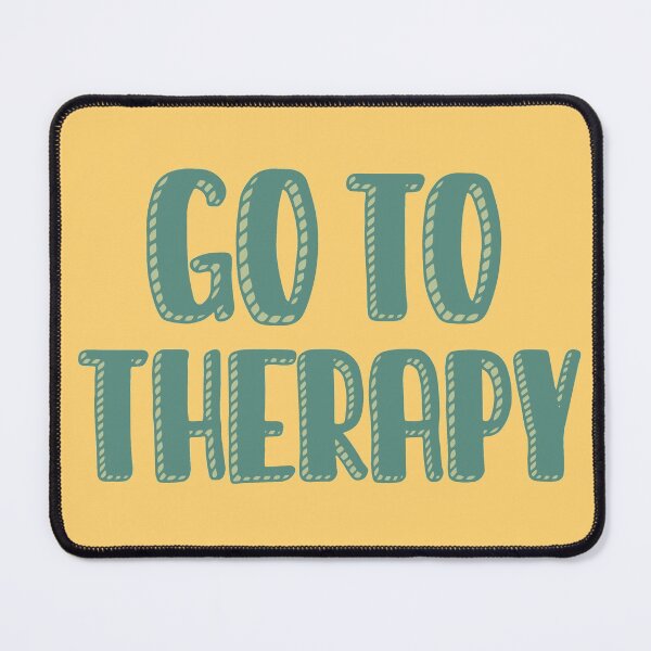 Item preview, Go To Therapy in Green designed and sold by GrellenDraws.
