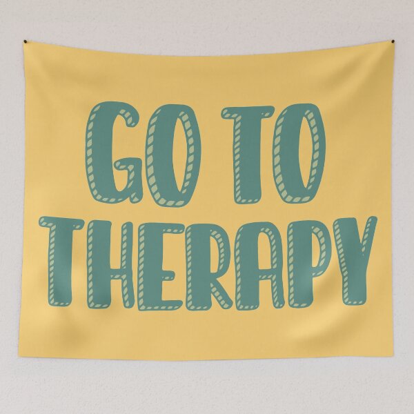 Item preview, Go To Therapy in Green designed and sold by GrellenDraws.