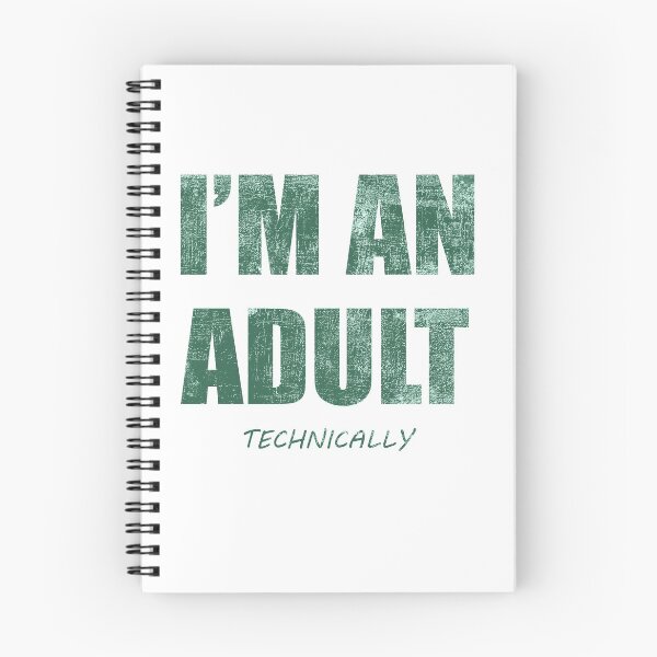 Item preview, I'm An Adult designed and sold by freeArt10.