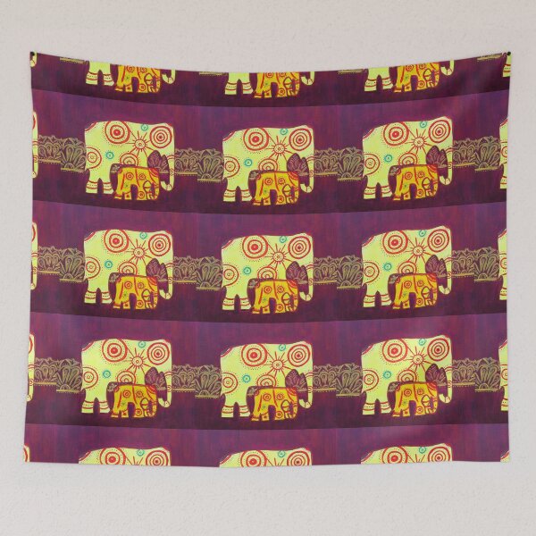 Item preview, Mama child elephant kindness designed and sold by adribelleDesign.
