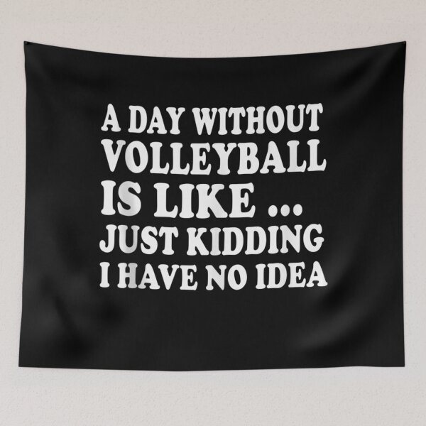 Item preview, A Day Without Volleyball Funny Volleyball Sport Men Women Tank Top designed and sold by AlvaShop.