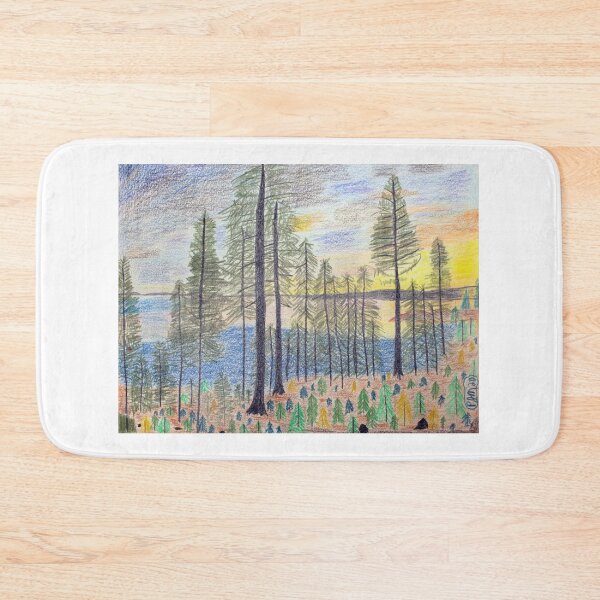 Item preview, Lake by the Forest designed and sold by McGrath-Scapes.