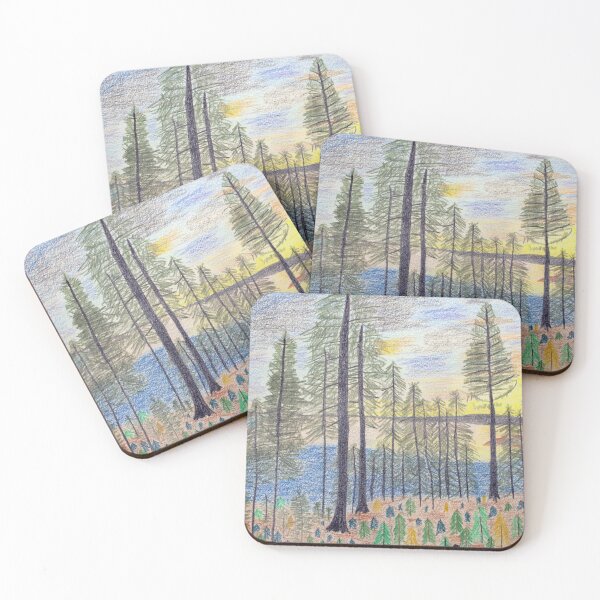 Item preview, Lake by the Forest designed and sold by McGrath-Scapes.