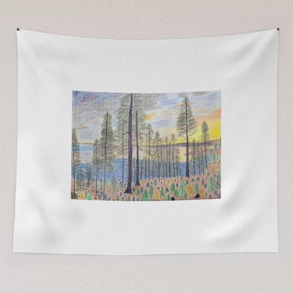 Item preview, Lake by the Forest designed and sold by McGrath-Scapes.
