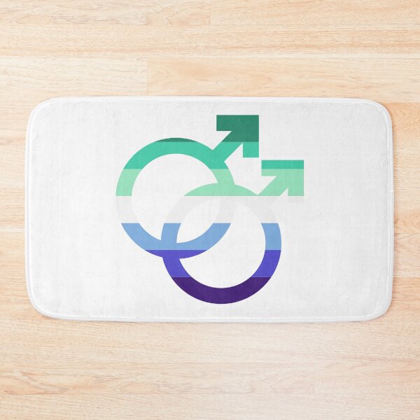 Item preview, mlm, interlocking symbols with vinicain flag designed and sold by Skyler Orion X.
