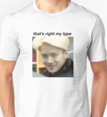 Sehun "that's right my type" Unisex T-Shirt