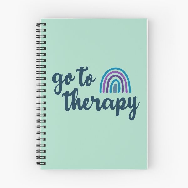 Item preview, Go To Therapy Blue and Purple Rainbow designed and sold by GrellenDraws.