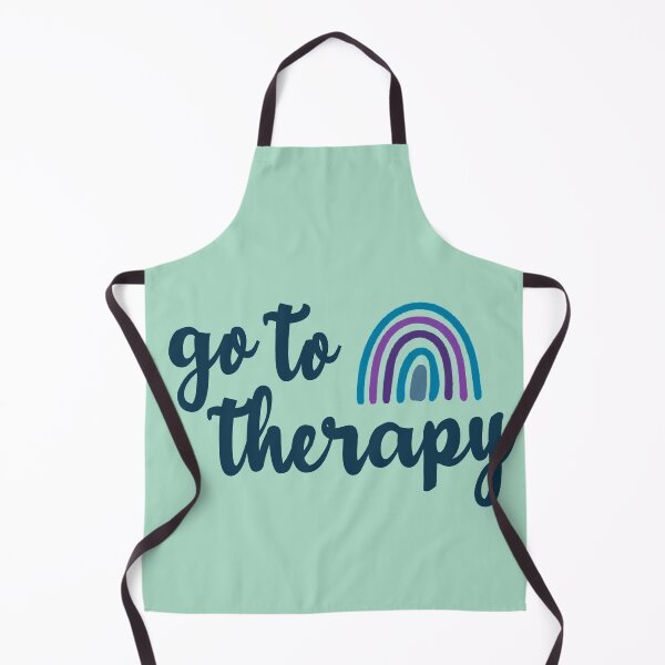 Item preview, Go To Therapy Blue and Purple Rainbow designed and sold by GrellenDraws.
