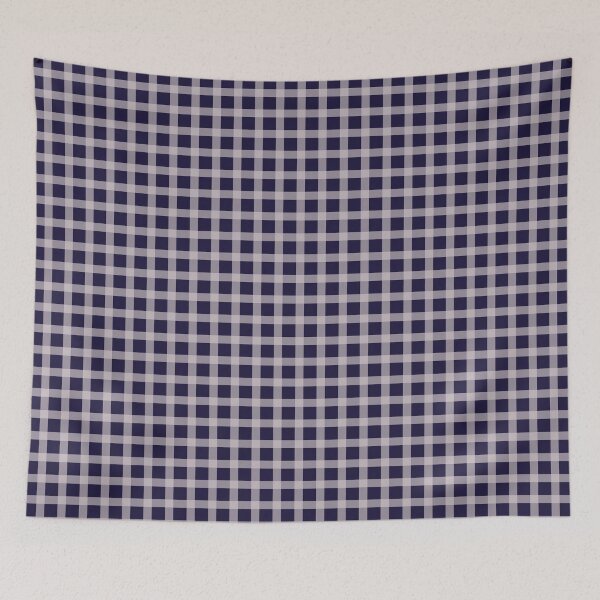 Item preview, Gingham Pattern - Pantone Fall-Winter 2021/2022 - Rhodonite Blue & Ultimate Gray designed and sold by nabeArtist.