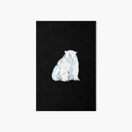 Polar bear Art Board Print