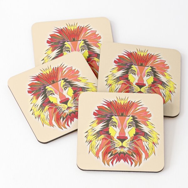 Item preview, Colorful lion head designed and sold by Eva-Success.