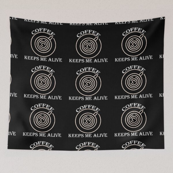 Item preview, Coffee Keeps Me Alive - Caffeine Addict designed and sold by LashCreations.