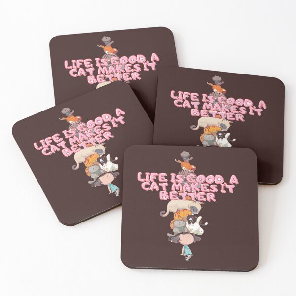 Item preview,  LIfe is good ,a cat make it better!2 designed and sold by Mikedog21.