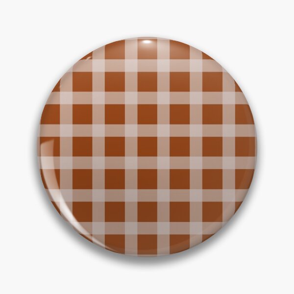 Item preview, Copy of Gingham Pattern - Pantone Fall-Winter 2021/2022 -  Adobe Brown & Ultimate Gray designed and sold by nabeArtist.