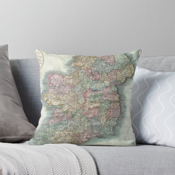 Item preview, Vintage Map of Ireland (1799)  designed and sold by BravuraMedia.