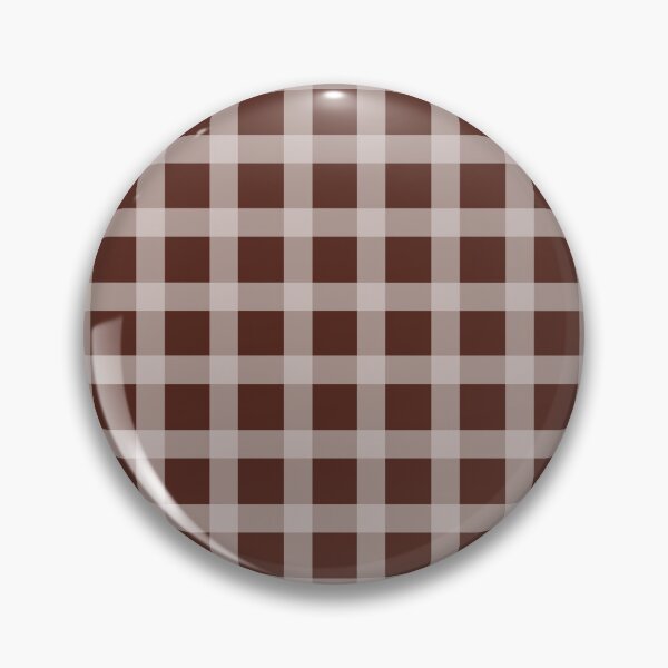 Item preview, Copy of Gingham Pattern - Pantone Fall-Winter 2021/2022 -  Root Beer Brown & Ultimate Gray designed and sold by nabeArtist.