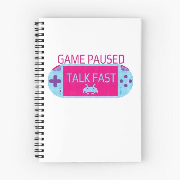 Item preview,  Game Paused Talk Fast designed and sold by Eman4design.