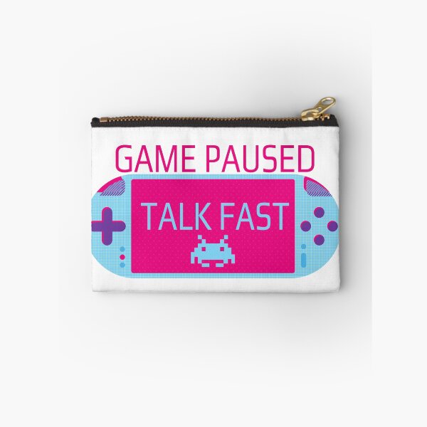 Item preview,  Game Paused Talk Fast designed and sold by Eman4design.