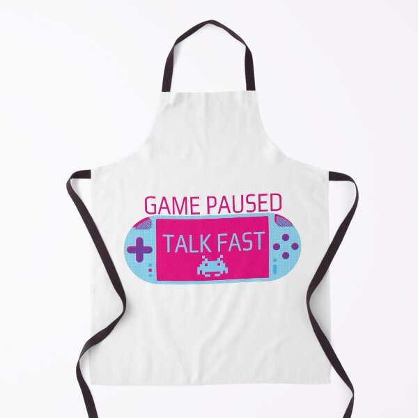 Item preview, Game Paused Talk Fast designed and sold by Eman4design.