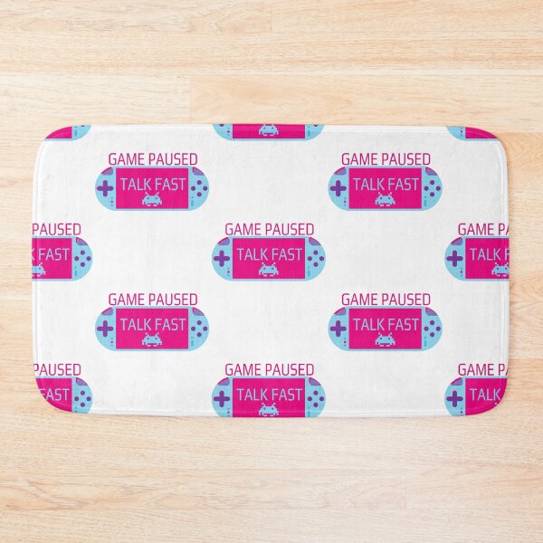 Item preview,  Game Paused Talk Fast designed and sold by Eman4design.