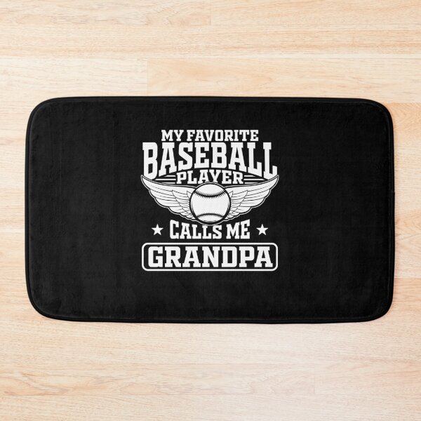 Item preview, My Favorite Baseball Player Calls Me Grandpa - Funny Baseball Design designed and sold by Unohana.
