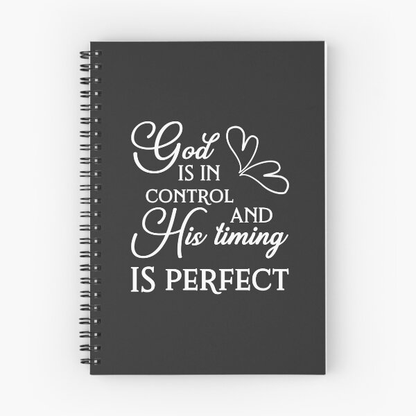 Item preview, Christian Design - God is in Control and His Timing is Perfect designed and sold by simplydesignart.