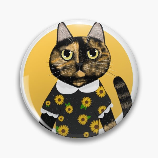 Item preview, Écaille the sunflower tortie designed and sold by saramr1993.