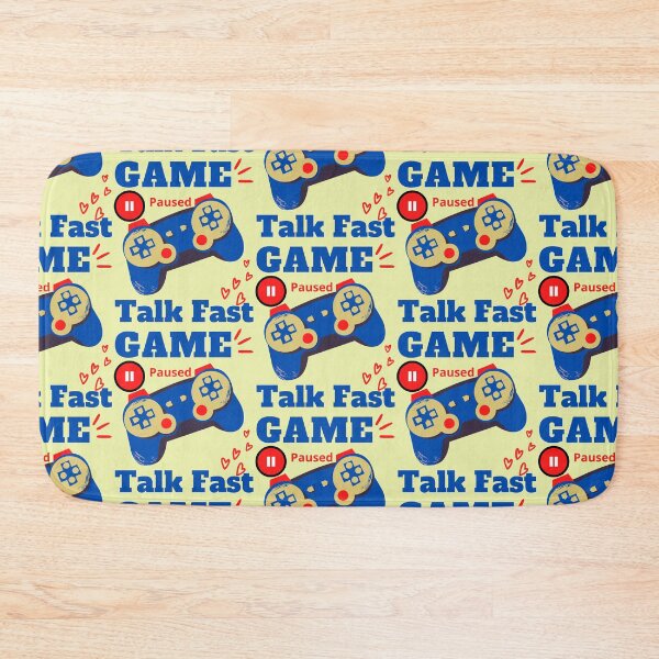 Item preview, Game Paused Talk Fast designed and sold by Eman4design.