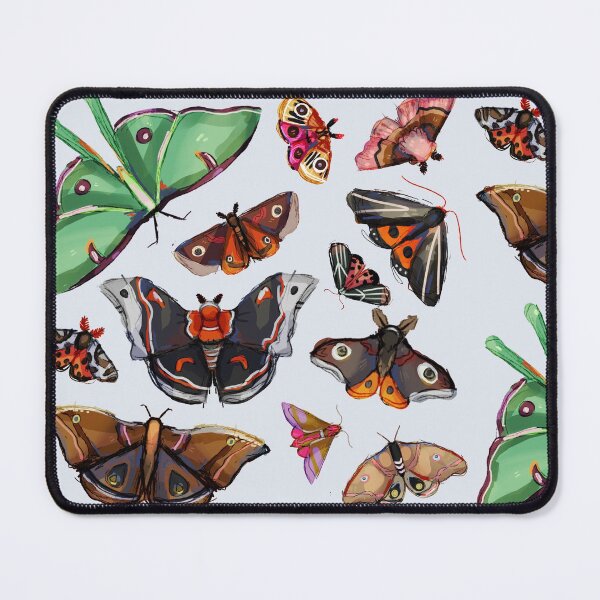 Item preview, Moth pattern  designed and sold by HibiscusHeron.