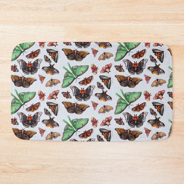 Item preview, Moth pattern  designed and sold by HibiscusHeron.