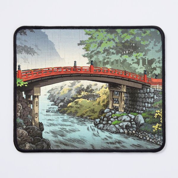 Item preview, Tsuchiya Koitsu - Shinkyo Sacred Bridge, Nikko designed and sold by ArtExpression.